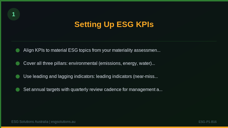 ESG Strategy for Australian Manufacturing Businesses — Section image 1