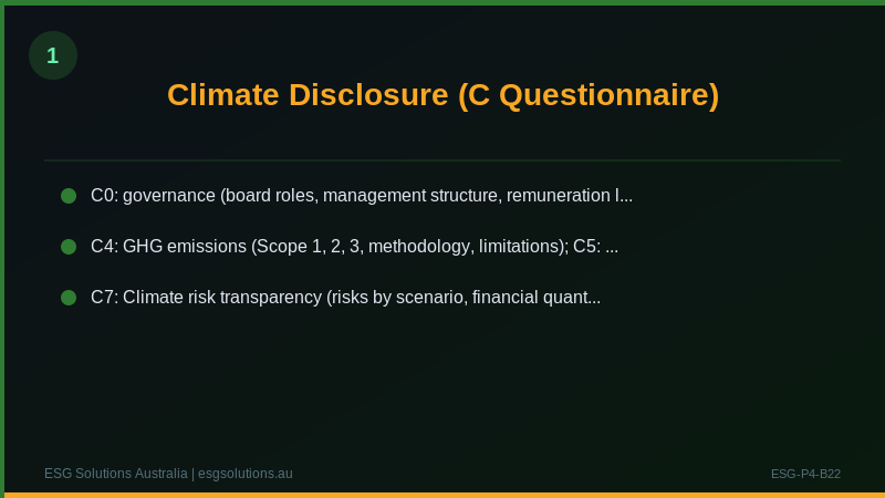 CDP Disclosure: A Guide for Australian Businesses Reporting on Climate ...